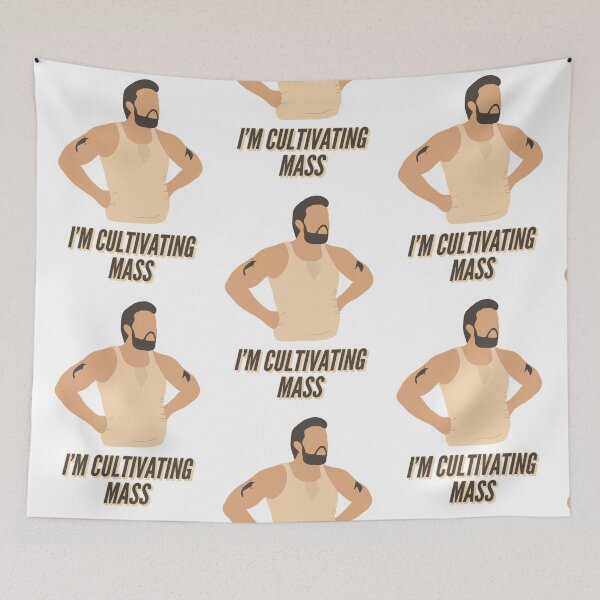 Item preview, i’m not fat i’m cultivating mass! designed and sold by whosethatgirl-.