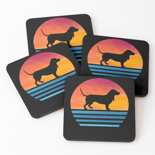 Item preview, funny basset hound mom dog lover vintage silhouette basset hound dog owner gifts designed and sold by alaechamlal.