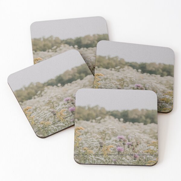Item preview, Wild Thistle Field of Flowers Retro Photo designed and sold by graemariedesign.