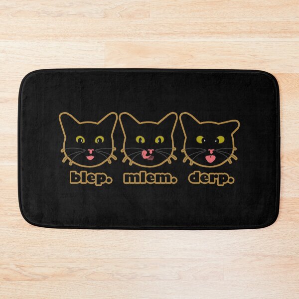 Item preview, blep. mlem. derp. designed and sold by Cats With Their Tongues Out.
