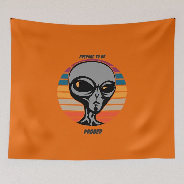 Item preview, Creepy Grey Alien Head designed and sold by TeesbyGinyard.