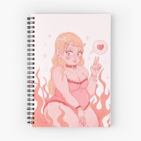 Item preview, Valentines Demon Gxrl Pin-Up | 01 | Astrid designed and sold by Mel Hooper.