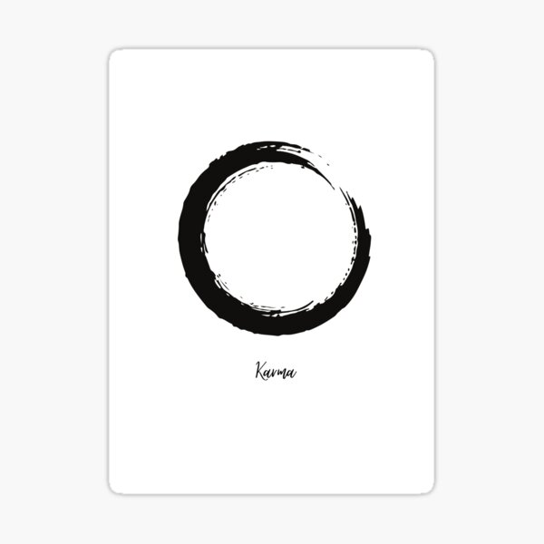 Karma Sticker