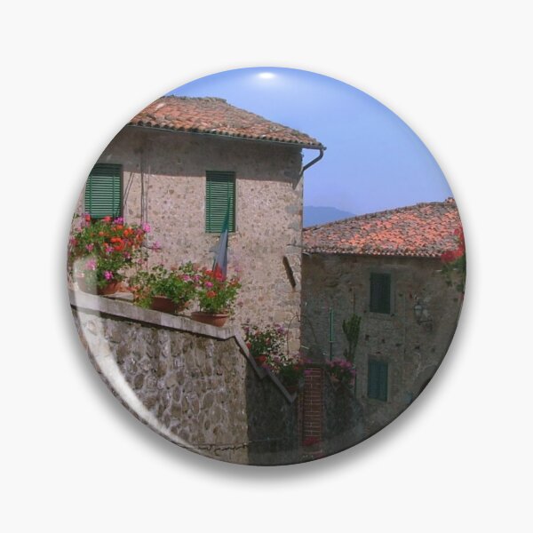 Item preview, Tuscan Village In The Sun, Italy, Sommocolonia designed and sold by CasaDiLavanda.