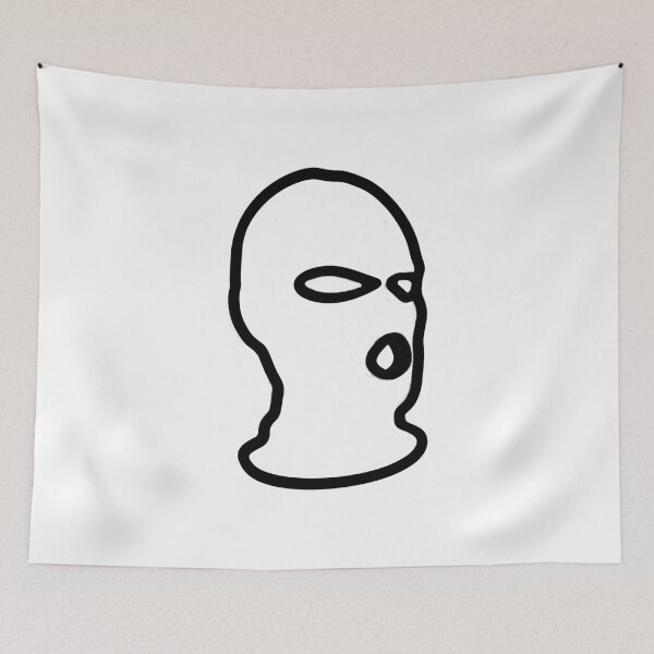 Item preview, Black Full face mask Hooligan // Ski mask designed and sold by PGPshop.