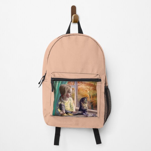 Item preview, "Alice and the Kitten" designed and sold by HalynaMur.
