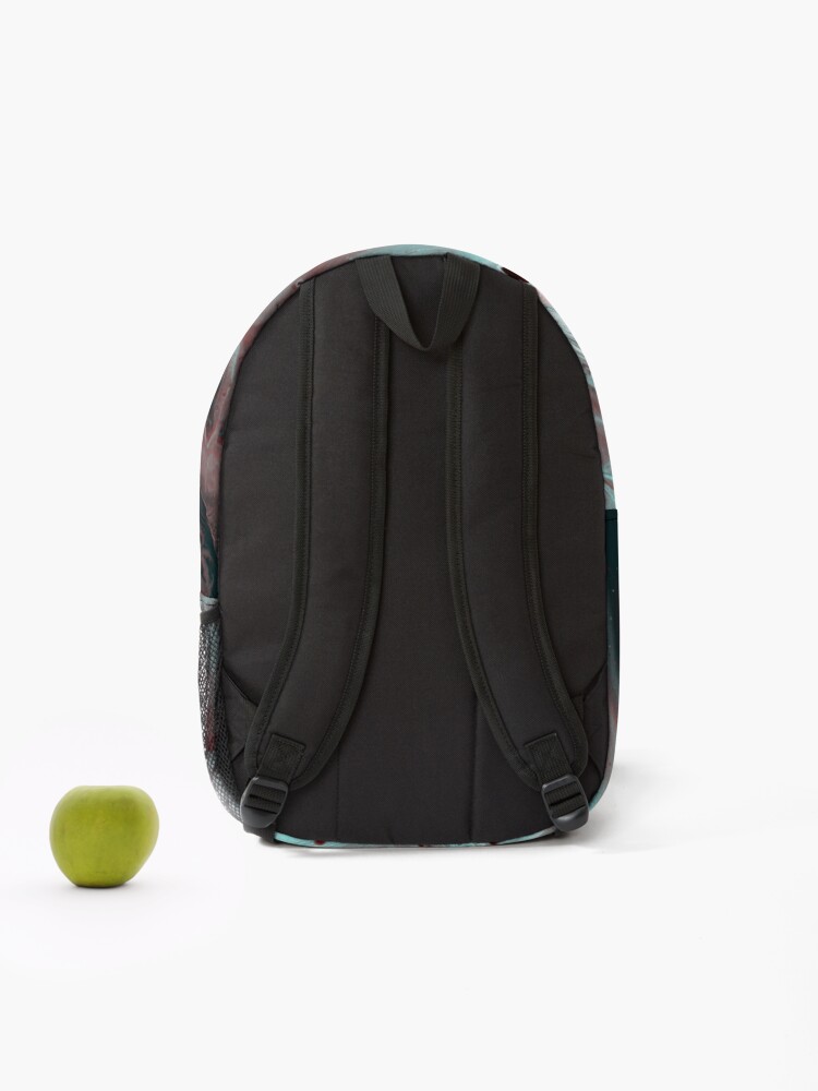 Thumbnail 2 of 3, Backpack, Abstract Marble designed and sold by ind3finite.