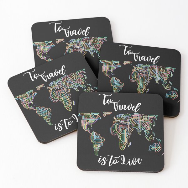 Item preview, To Travel is To Live designed and sold by LuMarks.