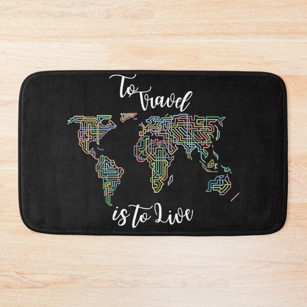 Item preview, To Travel is To Live designed and sold by LuMarks.