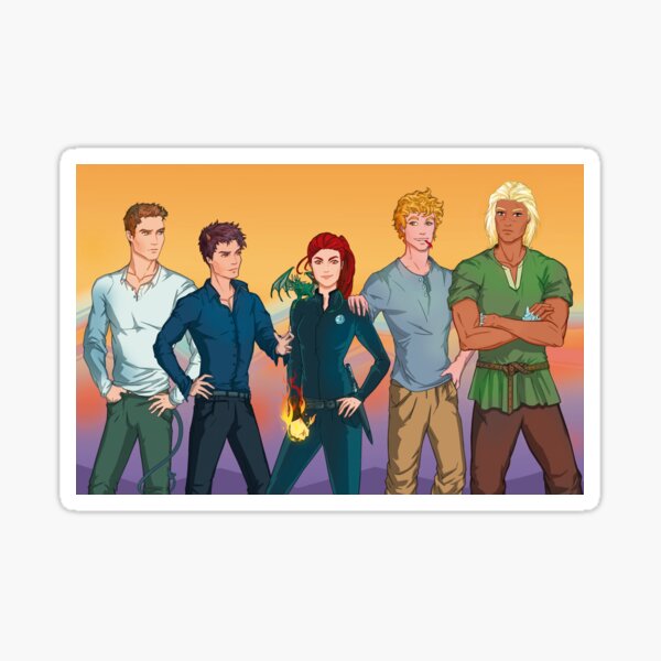 Flirting with Monsters Character Art Sticker