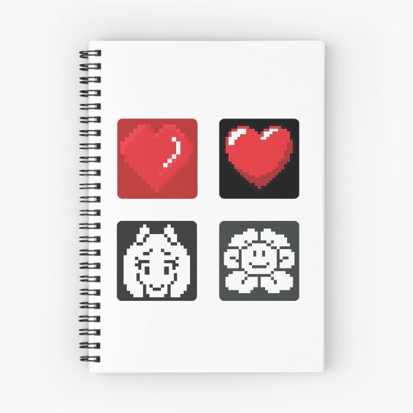 Aperçu de l'œuvre Cœur Undertale créée et vendue par WorldPrintTees.