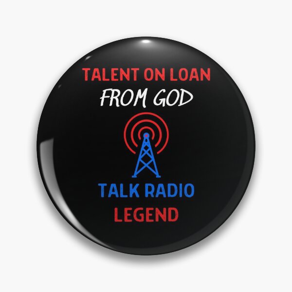 Item preview, Rush Limbaugh RIP Talent On Loan From God Radio Legend designed and sold by WoodburyLake.