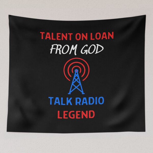 Item preview, Rush Limbaugh RIP Talent On Loan From God Radio Legend designed and sold by WoodburyLake.