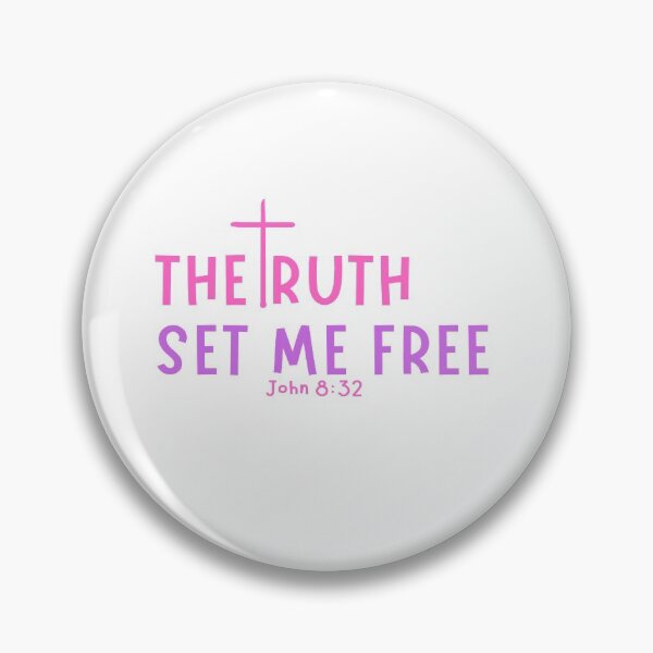 Item preview, The Truth Set Me Free-John 8:32 designed and sold by DigitalNobleman.