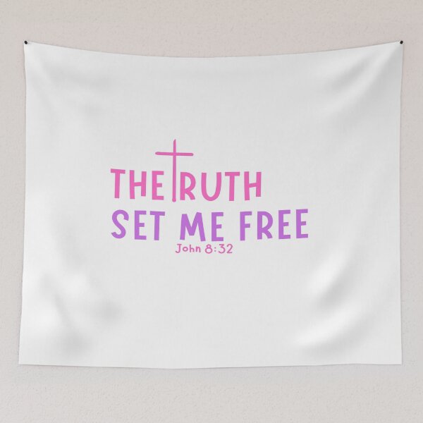 Item preview, The Truth Set Me Free-John 8:32 designed and sold by DigitalNobleman.
