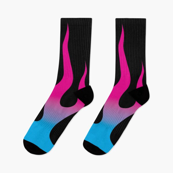 Artikelvorschau, FLAMES - BLAU bis PINK FADE entworfen und verkauft von deathtunejdm.