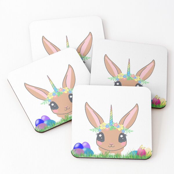 Item preview, easter unicorn bunny designed and sold by stretchtees.