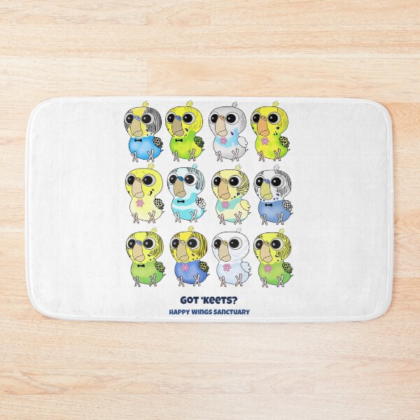 Item preview, HWS Nerdy Birdy ~ Budgie/Parakeet designed and sold by HappyWings.