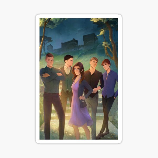 Royals of Villain Academy Character Art Sticker