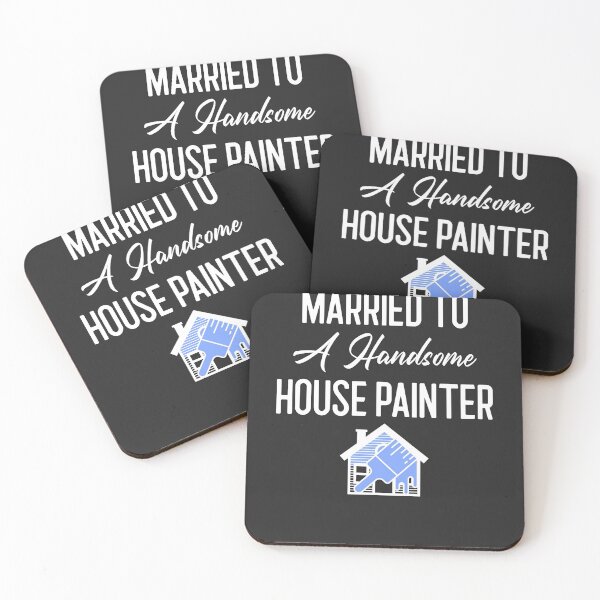 Item preview, Married To A Handsome House Painter Tradesman Gift designed and sold by EricJP.