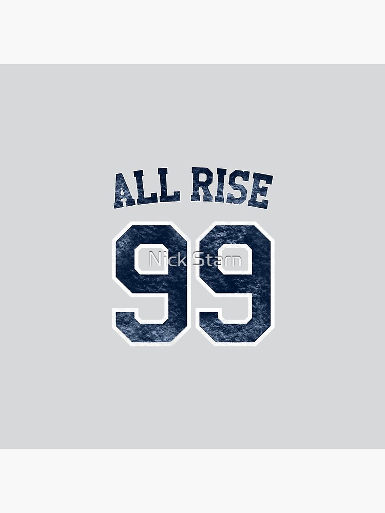 Aaron Judge - Baseball Art - All Rise - Nickname Jersey