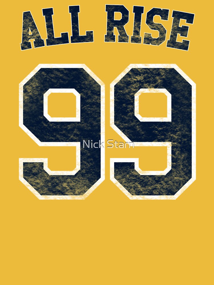 Aaron Judge - Baseball Art - All Rise - Nickname Jersey - Distressed | Scarf