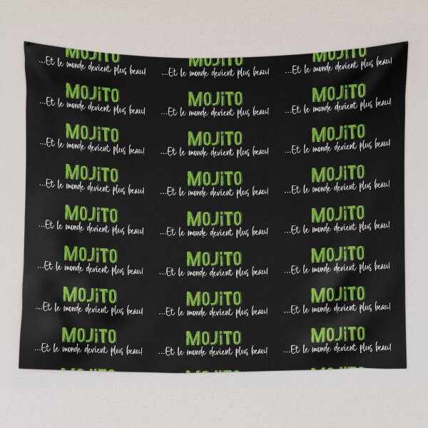 Item preview, MOJITO ... AND THE WORLD BECOMES BETTER designed and sold by DELAVdesign.