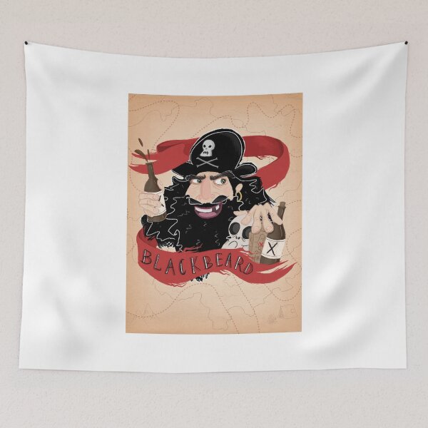 Item preview, Blackbeard Pirate Character designed and sold by Sarah Crosby.