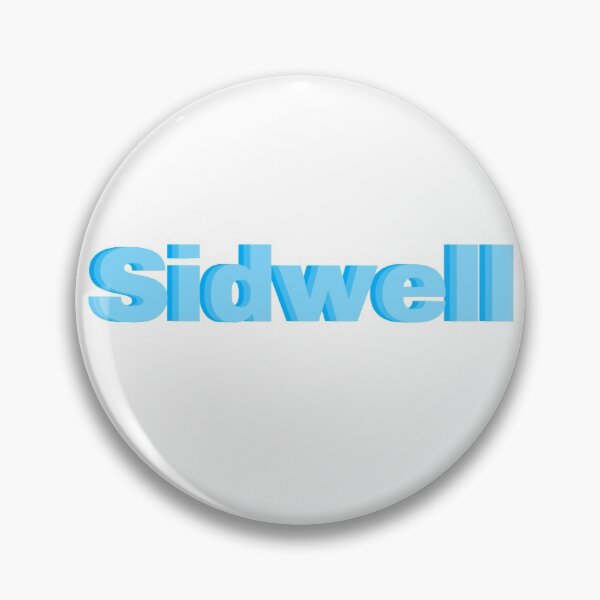 Item preview, Blue gradient sidwell design designed and sold by goodvibstickers.