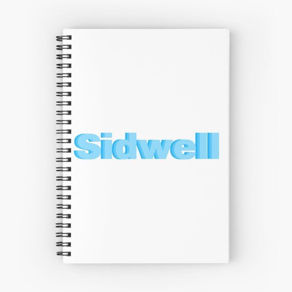 Item preview, Blue gradient sidwell design designed and sold by goodvibstickers.
