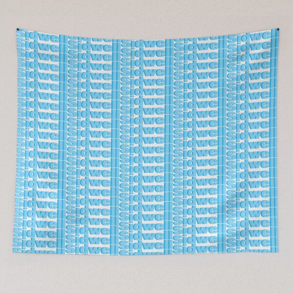 Item preview, Blue gradient sidwell design designed and sold by goodvibstickers.