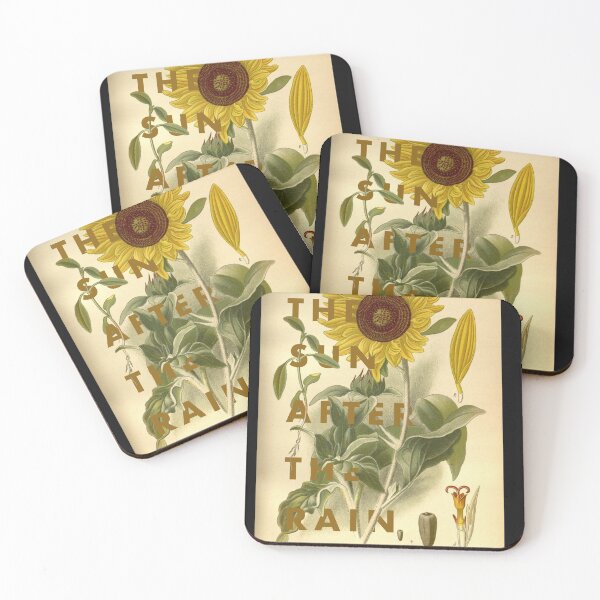 Item preview, The Sun After The Rain - Sunflower Botanical Collage designed and sold by Denny-Danny.