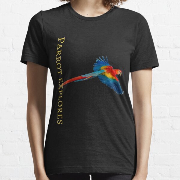 Explore a wonderful parrot. The flying parrot Essential T-Shirt
