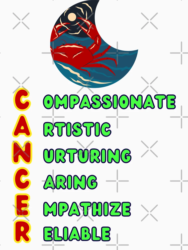 Thumbnail 4 of 4, Premium T-Shirt, Cancer designed and sold by Rudsenal.