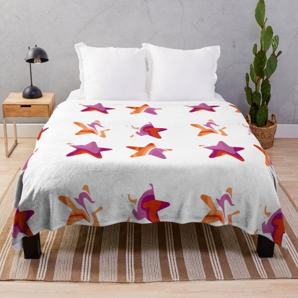 Item preview, Cute Stars - Lesbian Pride Flag designed and sold by GhostLonging.