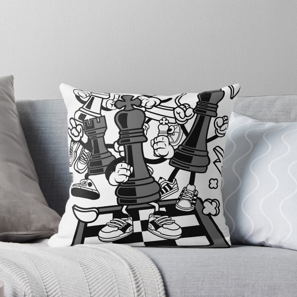 Item preview, Throw Pillow designed and sold by obviouslogic.