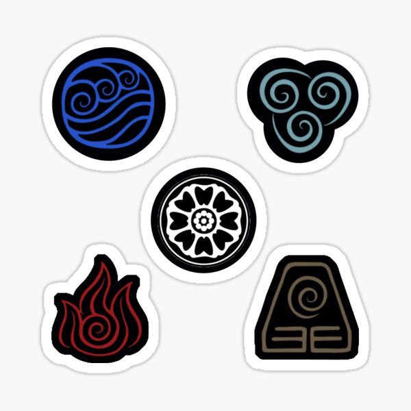 Item preview, Avatar Elements Pattern designed and sold by KlickWitch.