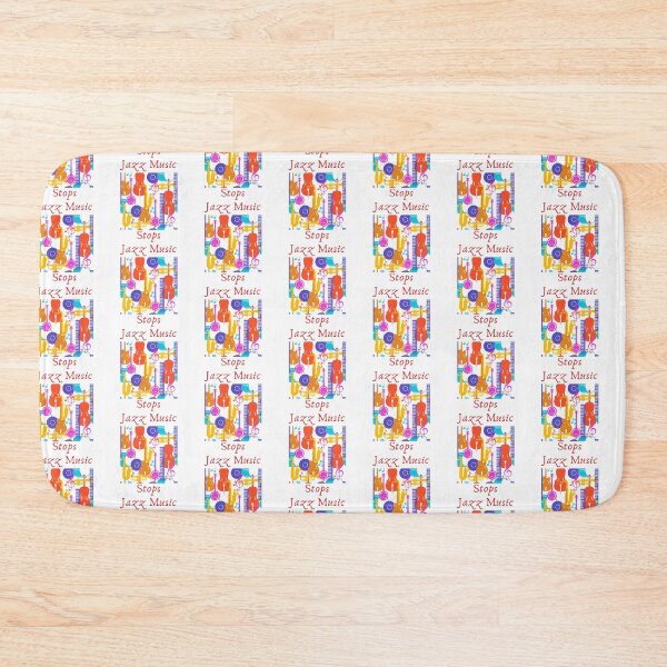 Item preview, Jazz Music Stops designed and sold by WorldPrintTees.