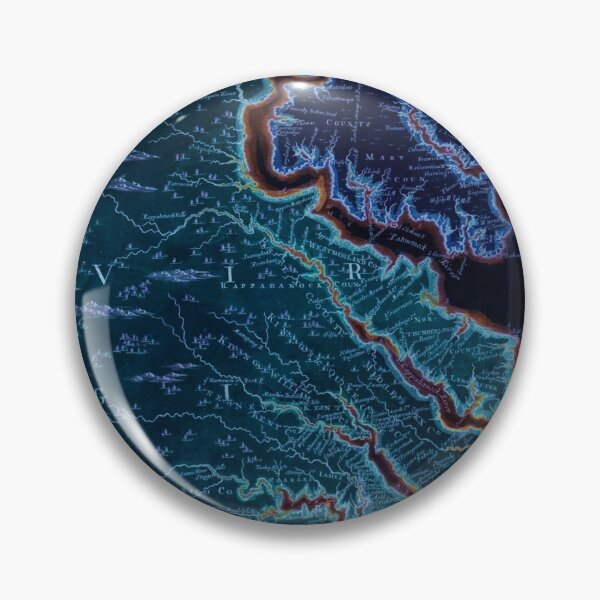 Item preview, Vintage Maps - Virginia and Maryland  designed and sold by KnightandMoon.