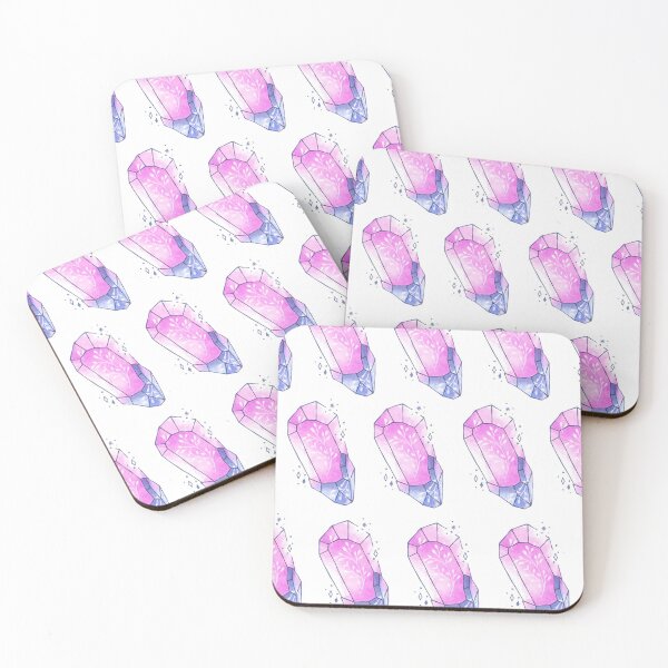 Item preview, Pink crystal gemstone formations designed and sold by Jewelzforyou.