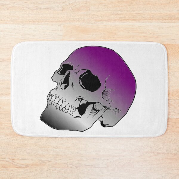 Item preview, Asexual Pride Skull designed and sold by failephant-art.