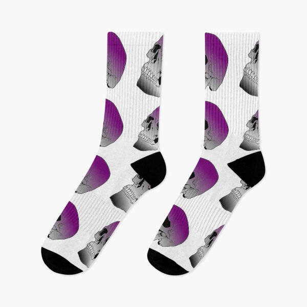 Item preview, Asexual Pride Skull designed and sold by failephant-art.