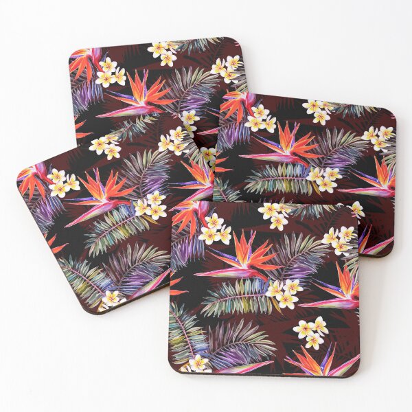 Item preview, Tropical flowers designed and sold by varelagraphics.