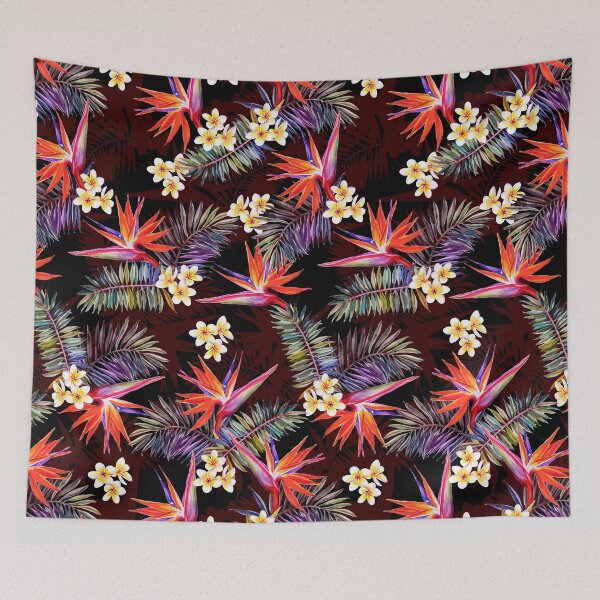 Item preview, Tropical flowers designed and sold by varelagraphics.