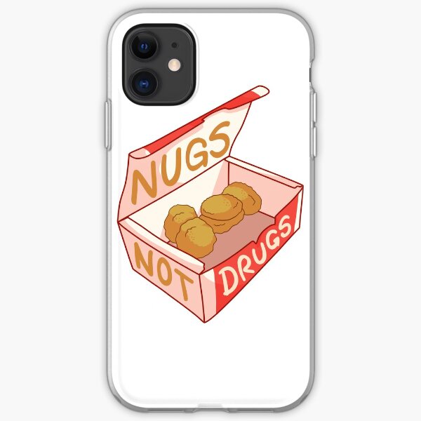 "Nugs Not Drugs" iPhone Soft Case