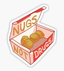 Pegatina "Nugs no drogas"