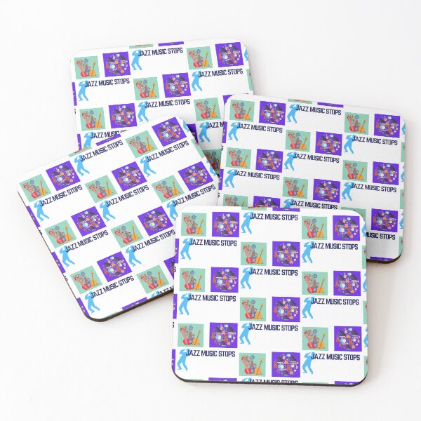 Item preview, Jazz Music Stops designed and sold by WorldPrintTees.
