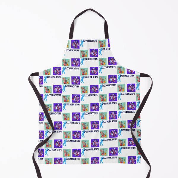 Item preview, Jazz Music Stops designed and sold by WorldPrintTees.