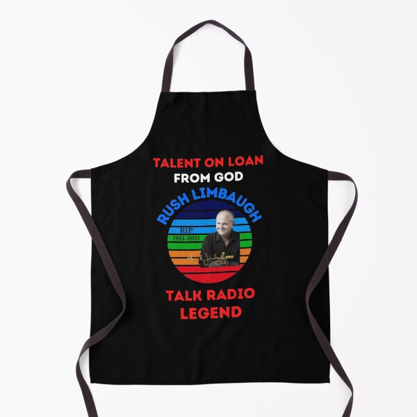 Item preview, Rush Limbaugh RIP Talent On Loan From God Radio Legend designed and sold by WoodburyLake.