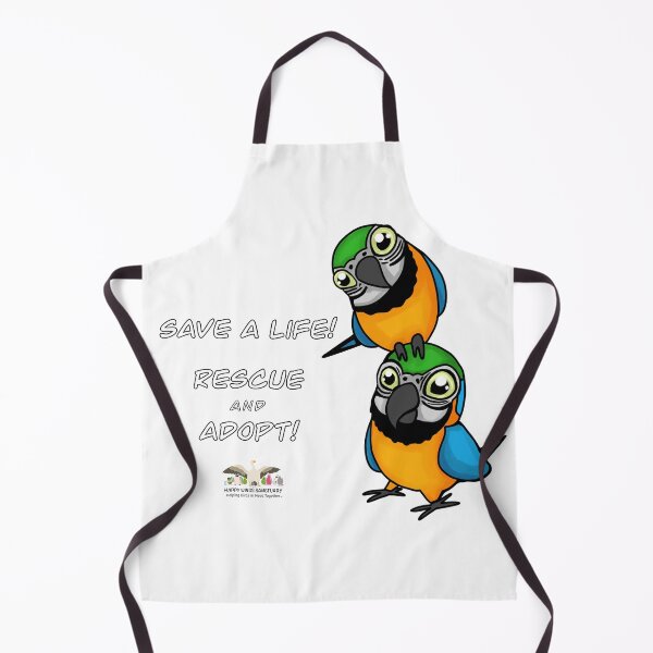 Item preview, Save a Life! Rescue & Adopt ~ Blue & Gold Macaw designed and sold by HappyWings.